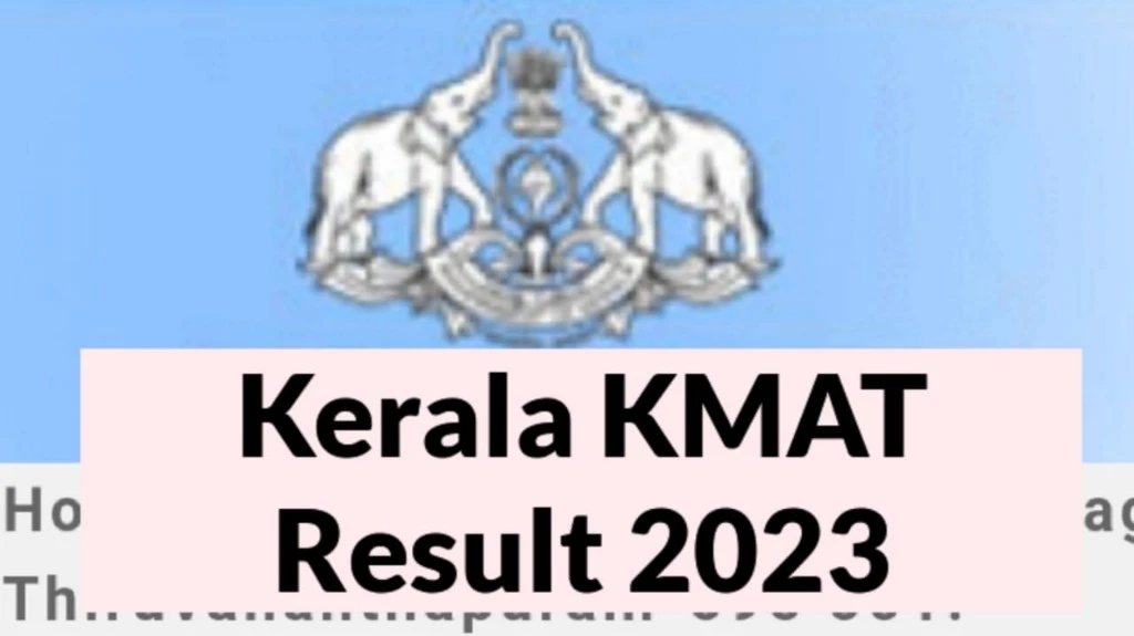 Kerala KMAT Result