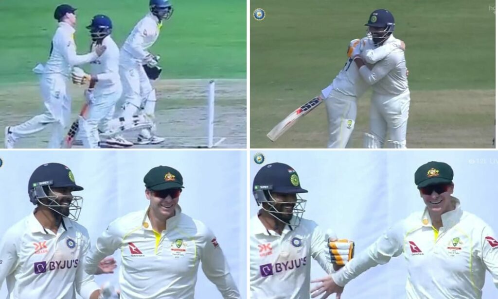 IND vs AUS: Watch - Ravindra Jadeja Collides With Steve Smith As The Two Shake It Off And Hug It Out