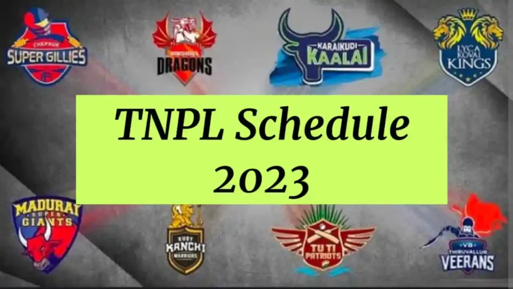 TNPL Schedule 2023