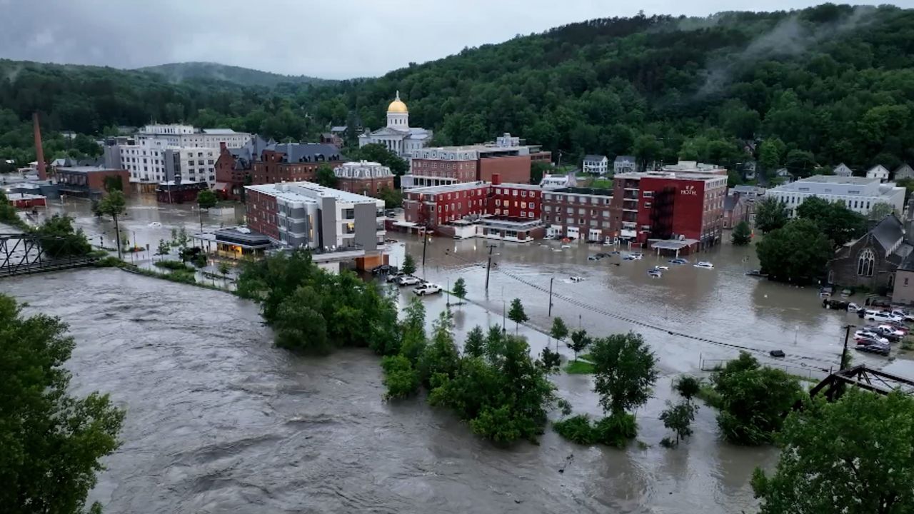 Northeast Flooding Catastrophic Flooding Swamped Vermont's Capital As